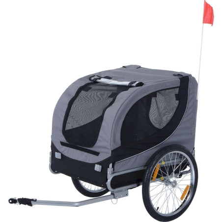 Pawhut Bike Trailer for Dogs Remorque pour chien