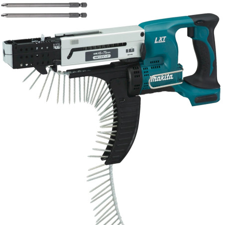 Makita DFR750Z Akku-Magazinschrauber (ohne Akku und Ladegerät)