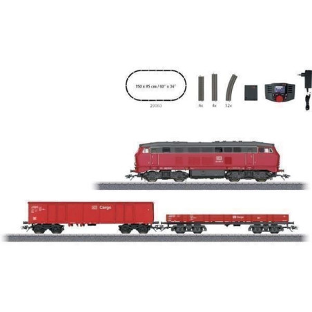 Märklin 29060 Coffret de départ numérique «Train de marchandises»époque V, H0