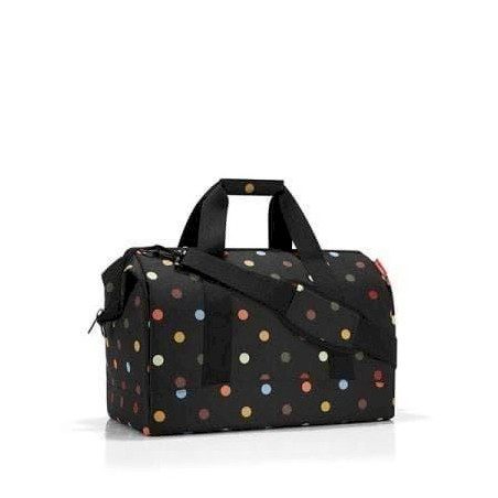 Reisenthel Allrounder L Sac de voyage 30 litres (48 x 39,5 x 29 cm) Multicolore petits pois