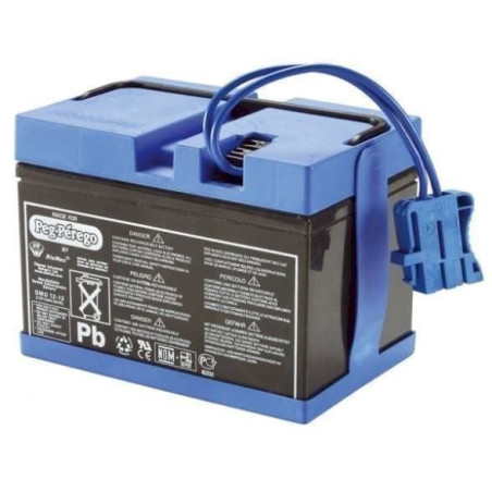 Peg Perego 12 Volt Batterie 12 Ah Akku BLAU