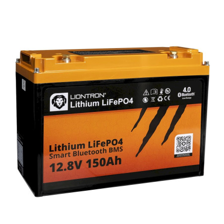 Liontron LISMART12150LX batterie au Lithium LiFePO4 LX Smart BMS 12.8V 150Ah