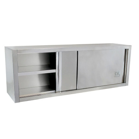 Beeketal BWS180 Edelstahl Gastro Hängeschrank Wandschrank Wandhängeschrank Schrank