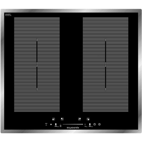 SCHNEIDER IF60-2FZ, In­duk­ti­ons­koch­feld, 590 mm breit, 4 Koch­fel­der, davon 2 Dop­pel-Flex­zo­nen Kochfelder