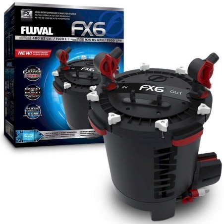 Filtre extérieur Hagen Fluval FX6 - pour aquarium jusqu'à 1500 L