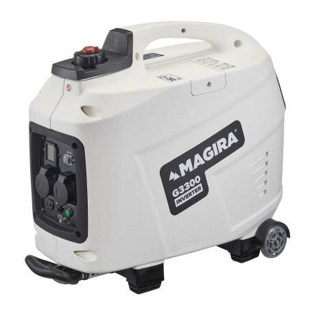 MAGIRA Inverter Stromerzeuger 3300W Benzin Generator Notstromaggregat Aggregat