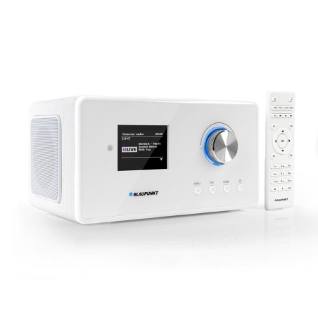 Blaupunkt IRD 300 In­ter­ne­tra­dio inkl. DAB+ Di­gi­tal-Ra­dio und Bluetooth, weiß