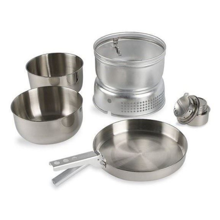 Tatonka Multi Set+ A. Burner Set casseroles avec brûleur à alcool