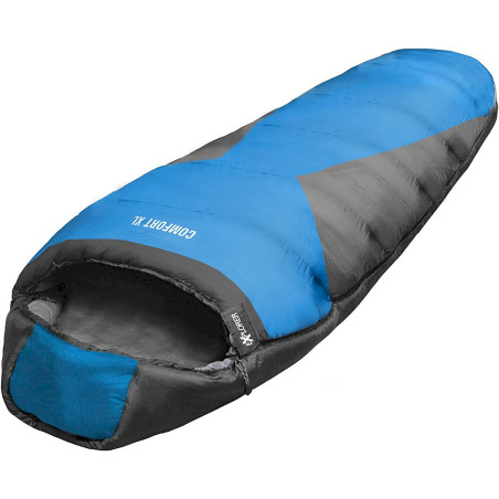 EXPLORER 4680 Mumienschlafsack Schlafsack Winter -23°C XL 2000g Comfort Camping Zelt 10