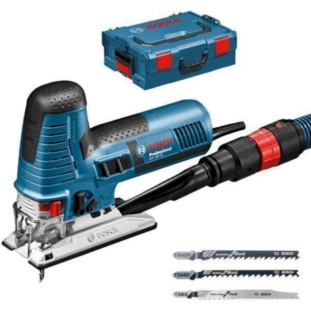 BOSCH GST 160 CE Stichsäge, Pen­del­hub­stich­sä­ge, 800 W, Schnitt­tie­fe bis 160mm, 0601517000