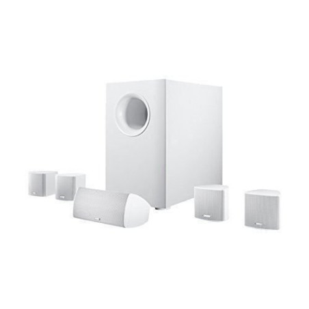 Canton Movie 95 5.1canaux 620W Blanc set d'enceintes - Sets d'enceintes (5.1 canaux, 620 W, Home cinéma, 2-voies, 200 W, 120 -