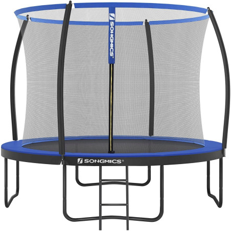 SONGMICS Trampolin Gartentrampolin Ø 305 cm mit Sicherheitsnetz STR10BK