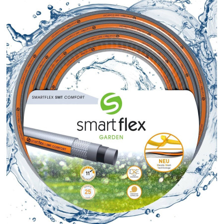 SMARTFLEX SMT Comfort Gartenschlauch 25m Ø19mm (3/4") 9bar orange-grau 93035