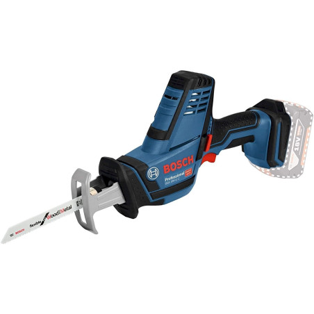 Bosch Scie sabre sans fil GSA 18 V-LI C, sans batterie et chargeur, boîte en carton - 06016A5004