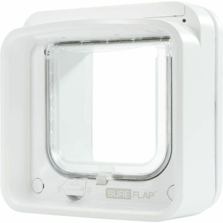 SureFlap Chatière Connect à Puce électronique, blanc (Hub non inclus)