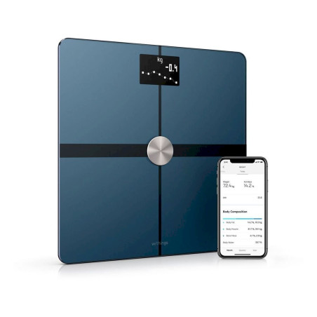 Withings Body+ - Balance Wi-Fi avec analyse de la composition corporelle, noir