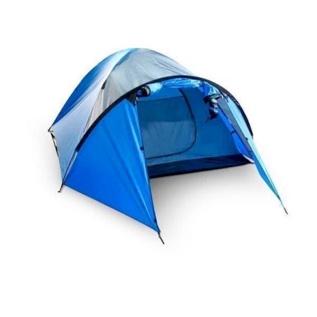 McKinley Scape 3 Camping Zelt Kuppelzelt 3 Personen blau/grau