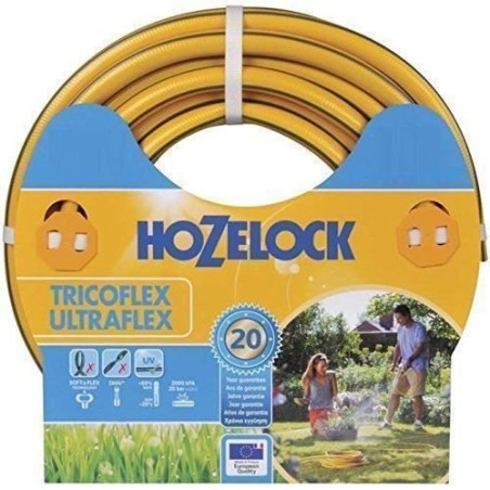 Hozelock 117037 Tuyau 50m diam 19mm Tricoflex Ultraflex