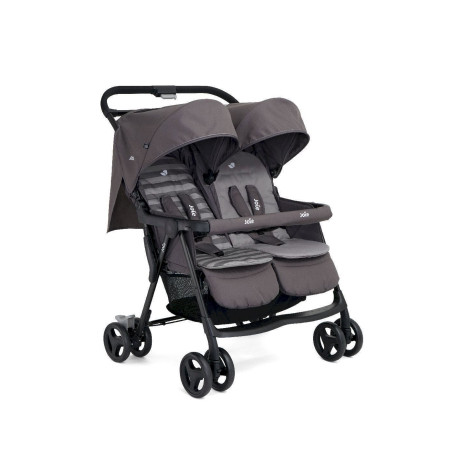 Joie Aire Twin Zwil­lings­wagen, Farbe: Dark Pewter