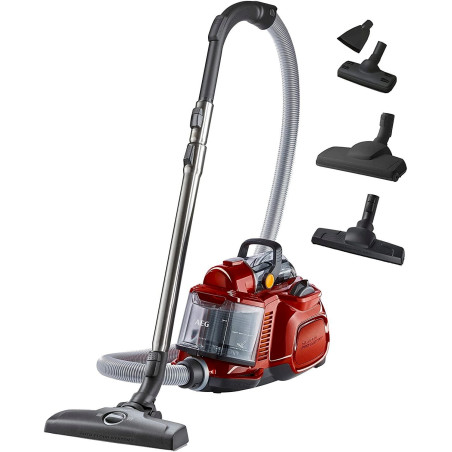 AEG LX7-2-CR-A Aspirateur traîneau Sans sac Red