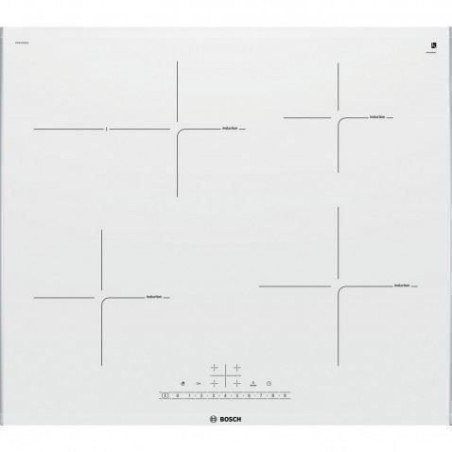 Bosch PIF672FB1E Cuisson a induction top cm. 60 - verre de céramique blanc