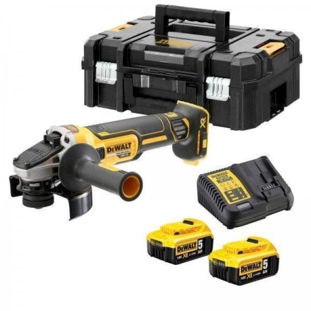 DeWalt Ak­ku-Win­kel­schlei­fer DCG405P2-QW 18V 125mm