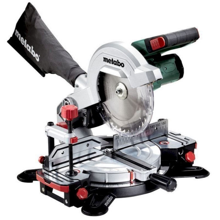 Metabo KS 18 LTX 216 18V Li-Ion Accu - Scie à onglet sans fil 216 x 30mm sans batteries ni chargeur