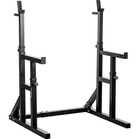 MOVIT Squat Rack PRO mit Dip-Station schwarz