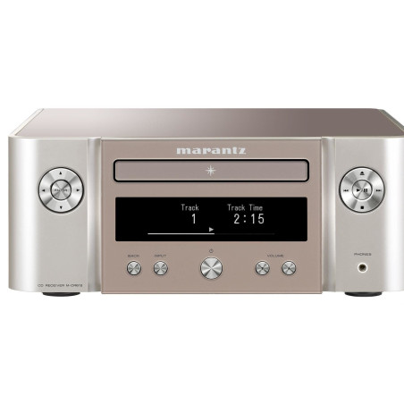 Marantz M-CR612 Melody X Netzwerk CD-Re­cei­ver Silber