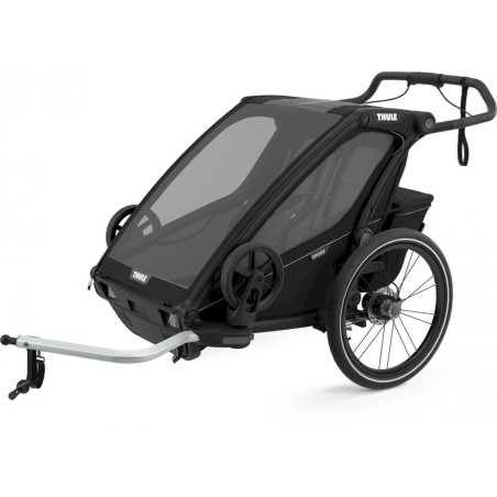 Thule Fahr­rad­an­hän­ger Chariot Sport 2 Midnight Black Modelljahr 2023