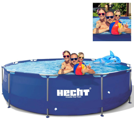 Hecht 3690 Swimmingpool Steel Frame 360x76cm