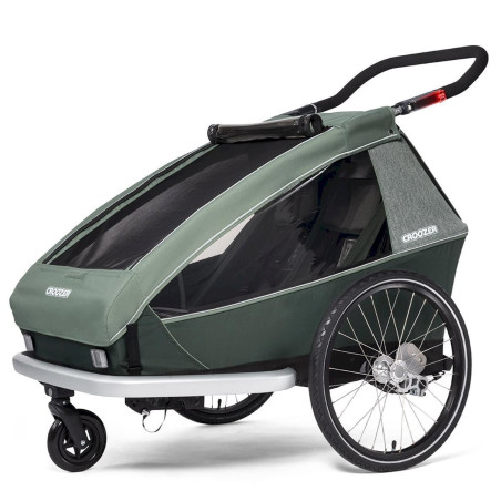 Croozer Kid Vaaya 2 Remorque de vélo pour Enfant Jungle Green 2020