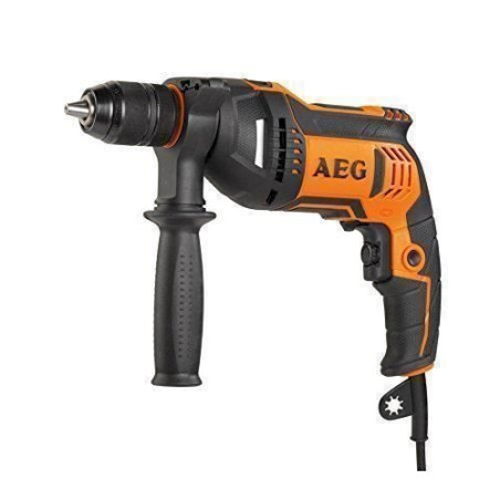 Perceuse à percussion AEG Powertools SBE 705 RE 705 W 1 vitesse avec mallette