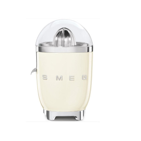 smeg CJF01CREU Zi­trus­pres­se, 50s Retro Style, BPA frei, creme/ edel­stahl