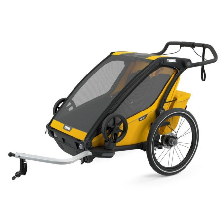 Thule Chariot Sport 2 Fahr­rad­an­hän­ger Kollektion 2021 Spectra Yellow