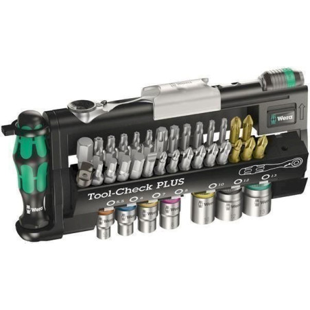 Wera Bit-Sortiment, Tool-Check PLUS, 39-teilig, 05056490001