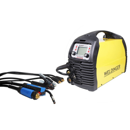 WELDINGER MEW 200 SYN dig pro digitaler synergischer MIG/MAG-Schweißinverter