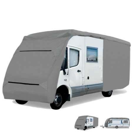 Bestlivings Schutzhülle für Wohnmobil , Caravan Abdeckung in der Größe "CC-3" ( Länge x Breite x Höhe ) 870x235x275cm