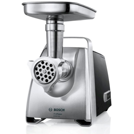 Bosch ProPower MFW68660 Fleisch­wolf, 800 Watt, 20 Funk­tio­nen, 4,3 kg/min, schwarz