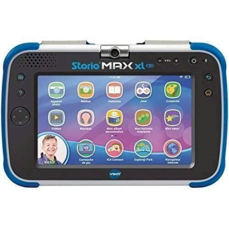 VTech Storio Max XL 2.0 bleu Tablette d'ap­pren­tis­sage pour Enfants