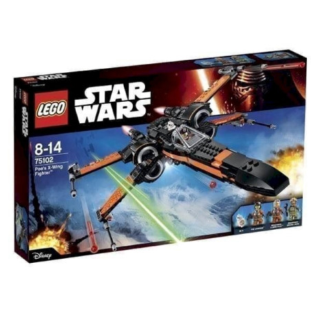 LEGO Star Wars - 75102 - Jeu de construction - Poe's X-wing Fighter