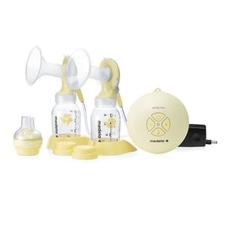 Medela Swing maxi - Elektrische Doppel-Milchpumpe inkl. Calma Sauger