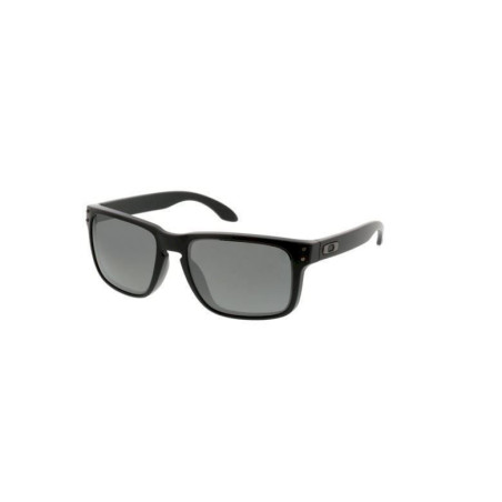 Oakley Holbrook OO9102 D6 55-18 in matte black/ Prizm Black Polarized