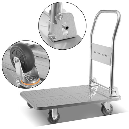 STAHLWERK PW-150 ST Chariot à plate-forme universel