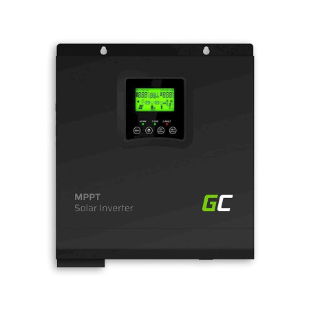 Solar Wechselrichter Off Grid Inverter mit MPPT Solar Ladegerät 24VDC 230VAC 3000VA/3000W Reiner Sinus