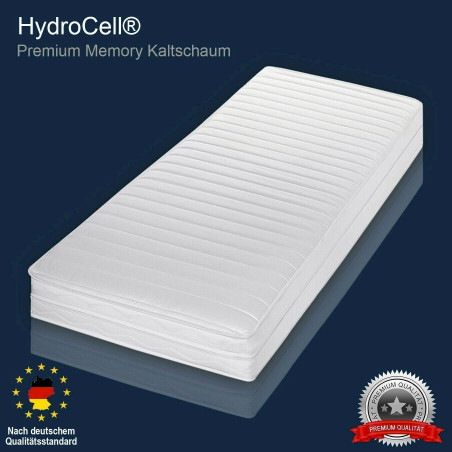 HydroCell Orthopädische Comfort 7 Zonen Kaltschaum Matratze 140x200 H2