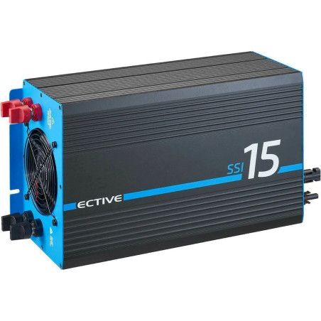 ECTIVE SSI 15 1500W/24V Sinus-Wechselrichter mit MPPT-Laderegler, Ladegerät, NVS- und USV-Funktion