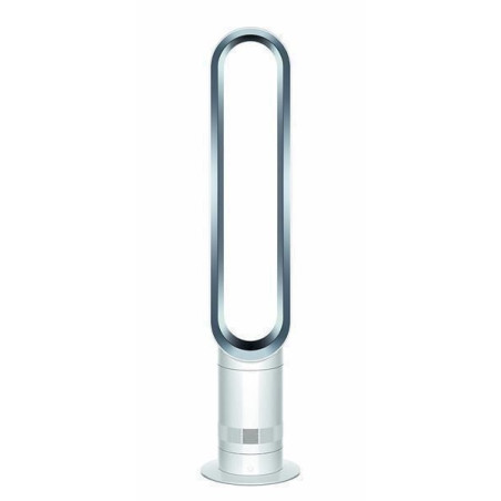 Dyson AM07 Ventilateur sur Pied Technologie Air Multiplier Garantie 2 ans Blanc/Argent