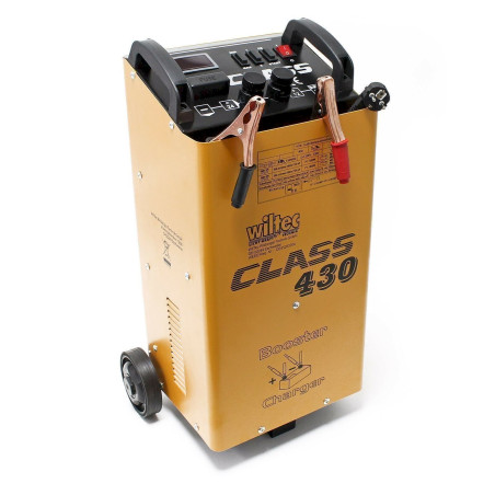 WilTec 30560 WilTec Chargeur de Batterie Moto Voiture Auto rapide - Class Boost 430 - Batteries 12V et 24V