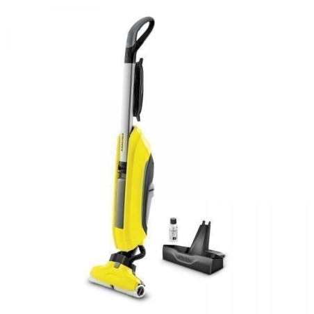 KARCHER Nettoyeur de sol FC5 jaune, Lave et aspire l'eau